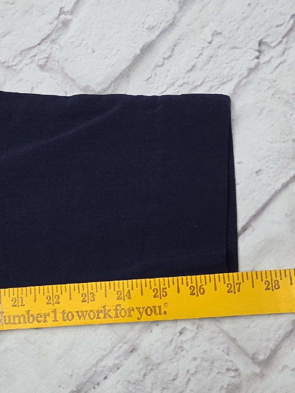 Ralph Lauren Black Label Dress Pants Sz 12(34x28) Blue Straight Wool Blend - Picture 6 of 12
